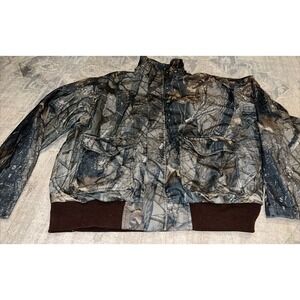 10X MENS Sz 2XL XXL Hunting Realtree Hardwoods Camo Jacket Vintage